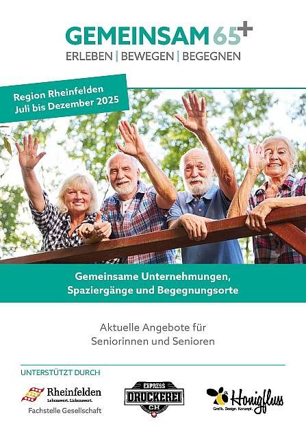 Gemeinsam 65+ – Juli bis Dezember 2025