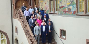 Hoher Besuch im Rathaus