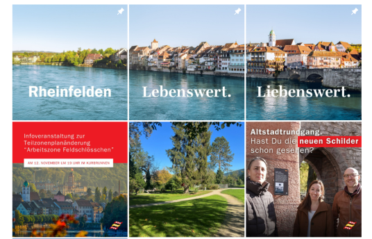 Stadt Rheinfelden neu auf Instagram