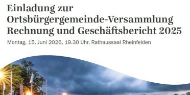 Beschlüsse der Ortsbürgergemeinde-Versammlung vom 15. Juni 2026