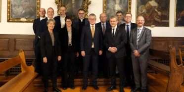 Volkswirtschaftsdirektoren zu Besuch im Rathausaal