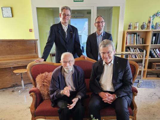 Ältester Rheinfelder Einwohner feiert 100. Geburtstag