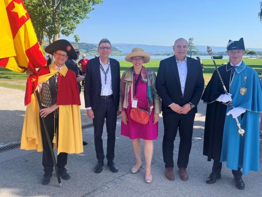 Gestern 550 Jahre Schlacht bei Murten – morgen 900 Jahre Rheinfelden