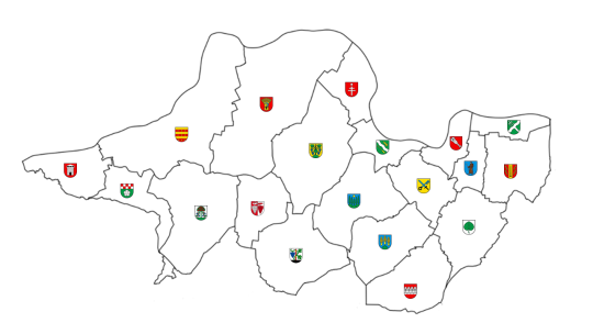 Gemeinden Bevölkerungsschutzregion Unteres Fricktal