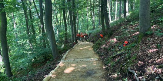 Wanderweg erneuerung